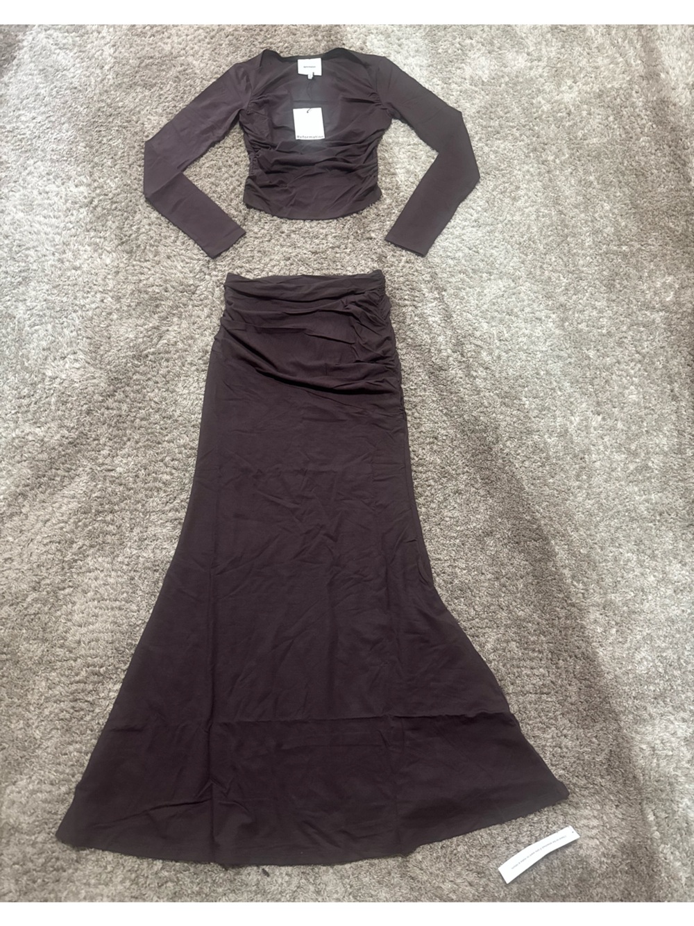 Reformation Emi Knit Two Piece